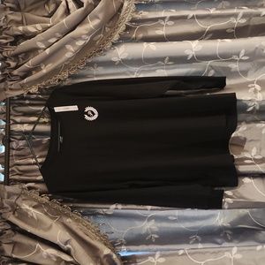 "PINK" long sleeve tshirt, black, size XL